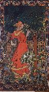 Jozsef Rippl-Ronai Woman in red oil painting